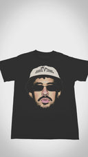 Reggaeton Bunny Graphic Tee – Vintage Music Shirt, Urban Bunny Streetwear, Latin Dance Merch, T-Shirts, Long Sleeves & Sweatshirts for Fans