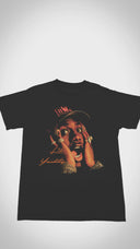 Vintage Lil Yachty 'Lil Boat' T-shirt - Close-up video shows ultra-soft tri-blend fabric, cracked 2016 'Minnesota' graphics, and distressed Sailing Team logo for SoundCloud rap nostalgia.